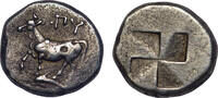 Thrace, Byzantion AR drachm c. 340-320 BC Bull standing left on dolphin/... 250,00 EUR200,00 EUR  zzgl. 15,00 EUR Versand