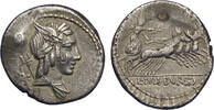 Roman Republic AR denarius 85 BC L. Julius Bursio, male deity/Victory in... 150,00 EUR120,00 EUR  zzgl. 15,00 EUR Versand