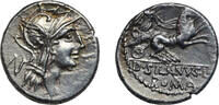 Roman Republic AR denarius 91 BC f.vz 245,00 EUR  zzgl. 15,00 EUR Versand