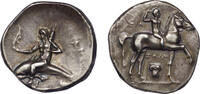 Calabria, Tarentum AR nomos c. 280-272 BC Phalanthus riding dolphin/yout... 1600,00 EUR  zzgl. 25,00 EUR Versand