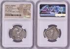 ATTICA, ATHENS  AR Tetradrachm c.440-404 BC NGC AU Strike: 5/5 Surface: 5/5
