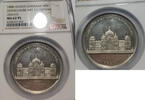 European Coins Medal NGC Dusseldorf 1880 MS-62 PL Prooflike Palace White Metal Germany -