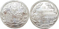 European Coins 1 Ducat Hall 1714 Unc Pattern Silver Coin Germany German State Rare -