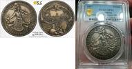 European Coins Medal PCGS Nurnberg SP 62 1897 Silver Shooting City View Jaeger Hunter Rare Unc -
