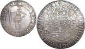 European Coins 1 Thaler 1605 Braunschweig Wolfenbuttel Aunc Giant Silver Coin Germany Rare Type -