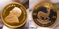 Südafrika Krügerrand 2001 Krügerrand, 1 oz. Feingold, nur 5.200 Stück in... 5906,00 EUR  zzgl. 25,00 EUR Versand