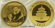 China 50 Yuan 2012 Pandamotiv, 1/10 oz. Feingold, in Originalfolie, Stg  426,30 EUR  zzgl. 10,00 EUR Versand