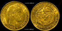Kolumbien 5 Pesos 1924 Republika de Colombia, Simon Bolivar, Mzz. B, 7,9... 877,80 EUR  zzgl. 10,00 EUR Versand
