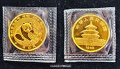 China 50 Yuan 1988 Pandabär, ½ oz. Gold 999, KM155, in Originalfolie, St... 1690,00 EUR  zzgl. 25,00 EUR Versand
