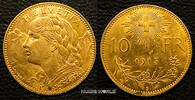 Schweiz Vreneli 1915 Schweiz, 10 Vreneli 1915, Mzz. B, Vreneli, 3,22 g/9... 447,30 EUR  zzgl. 10,00 EUR Versand