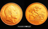 GB 5 Pounds 1902 GB, 5 Pounds, 1902, Edwardvs VII. 1901-1910, 39,86 g/91... 5802,00 EUR  zzgl. 25,00 EUR Versand