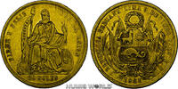 Peru 1863 Peru, 20 Soles 1863, Lima YB, 32,20 g 900/1000 Gold, KM194, wi... 3675,00 EUR  zzgl. 25,00 EUR Versand