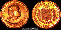 Peru 1/5 Libra 1968 Peru, 1/5 Libra, 1968, Indianerkopf, 1,60 g/917 Gold... 278,25 EUR  zzgl. 10,00 EUR Versand