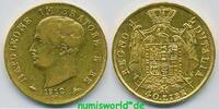 Italien 40 Lire Mzz. M, Napoleon I., 12,88 g/900 Gold, KM12, S11, ss+/vz+ -