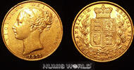 GB 1871 GB, 1 Sovereign, 1871, Victoria 1837-1901, Shield, Stempelnummer... 1821,00 EUR  zzgl. 25,00 EUR Versand