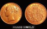 GB 1 Sovereign 1871 GB, 1 Sovereign, 1871, Victoria 1837-1901, Shield, 7... 1778,00 EUR  zzgl. 25,00 EUR Versand