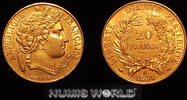 Frankreich 1851 Frankreich, 20 Francs, 1851, Mz. A, Ceres-Kopf, Zweite F... 926,27 EUR  zzgl. 10,00 EUR Versand