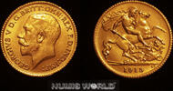 GB 1/2 Sovereign 1918 GB, 1/2 Sovereign, 1918, George V. 1910-1936, 3,96... 751,94 EUR  zzgl. 10,00 EUR Versand