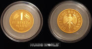 Deutschland 1 DM 2001 Deutschland, 1 Deutsche Mark, 2001, Erinnerung an ... 1813,00 EUR  zzgl. 25,00 EUR Versand