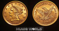 USA 2 1/2 Dollars 1900 USA, 2 1/2 Dollars, 1900, Liberty-Kopf, 4,17 g/90... 810,90 EUR  zzgl. 10,00 EUR Versand