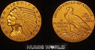 USA 5 Dollars 1911 USA, 5 Dollars, 1911, Indianerkopf, ss  1111,00 EUR  zzgl. 25,00 EUR Versand