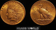 USA 10 Dollars 1911 USA, 10 Dollars, 1911, Philadelphia, Indianerkopf, 1... 2896,00 EUR  zzgl. 25,00 EUR Versand