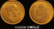 Ungarn 4 Forint 1871 Ungarn, 10 Franken / 4 Forint, 1871, Franz Joseph 1... 663,00 EUR  zzgl. 10,00 EUR Versand