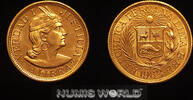 Peru 1/2 Libra 1968 Peru, 1/2 Libra, 1968, Indianerkopf, 3,99 g/917 Gold... 912,90 EUR  zzgl. 10,00 EUR Versand