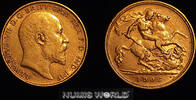 Gro&szlig;britannien 1/2 Sovereign 1906 GB, 1/2 Sovereign, 1906, Edward VII. 1... 688,50 EUR  zzgl. 10,00 EUR Versand