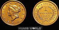USA 1 Dollar 1853 USA, 1 Dollar, 1853, Liberty Head - Typ 1, Erster Gold... 665,00 EUR  zzgl. 10,00 EUR Versand