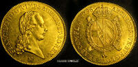 Österreich 1 Sovrano RDR, Mzz. M, Milano, Franz II. 1792-1806, 11,11 g Gold 919/1000, S92, vz+ -
