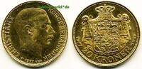 Dänemark 20 Kroner 1917 Mzz. VBP, Kopenhagen, Christian X. 1912-1947, 8,... 1158,00 EUR  zzgl. 25,00 EUR Versand