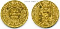 Tunesien 100 Francs 1932 (AH1351), Ahmed Pasha Bey 1929-1942, französisc... 1104,00 EUR  zzgl. 25,00 EUR Versand