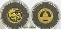 China 20 Yuan 2006 Pandamotiv, 1/20 oz. Feingold 999, Münzdose, Stg  254,10 EUR  zzgl. 10,00 EUR Versand