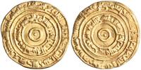 Fatimid dinar AH 384 al-'Aziz, al-Mansuriya mint VF-EF