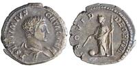 Roman Imperial denarius Geta as Caesar, Rome mint -
