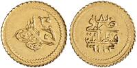 Ottoman 1/4 zeri mahbub Mahmud II, Qustantiniya (Constantinople) mint -