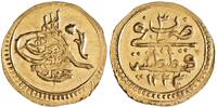 Ottoman 1/4 zeri mahbub Mahmud II, Qustantiniya (Constantinople) mint -