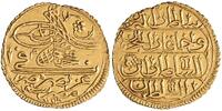 Ottoman zeri mahbub Mahmud I, Misr (Egypt) mint -