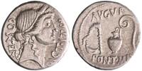 Roman Republic denarius 46 v. ChrE Julius Caesar, military mint in North... 1563,04 EUR  zzgl. 23,22 EUR Versand