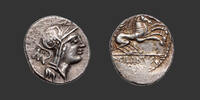 JUNIA - D. SILANUS Denarius -