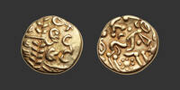  BELGIUM Gold Stater   ss+