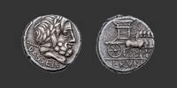   RUBRIA - L. RUBRIUS DOSSENUS Denarius SS 240,00 EUR  zzgl. 10,00 EUR Versand