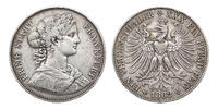 Deutschland 1 Vereinstaler 1862 FREIE STADT FRANKFURT S+ 80,00 EUR  zzgl. 10,00 EUR Versand