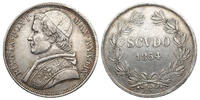 Italy 1 Scudo 1854 R PIUS IX SS+ 280,00 EUR  zzgl. 10,00 EUR Versand