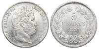 France 5 Francs 1837 BB LOUIS-PHILIPPE I VZ+ 750,00 EUR  zzgl. 10,00 EUR Versand
