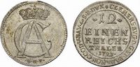 Paderborn, Bistum 1/12 Taler Clemens August von Bayern 1719-1761 -