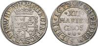 Bentheim-Tecklenburg-Rheda 12 Mariengroschen Moritz 1623-1674