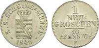 Sachsen-Albertinische Linie Neugroschen Friedrich August II. 1836-1854 -