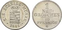 Sachsen-Albertinische Linie Neugroschen Friedrich August II. 1836-1854 -
